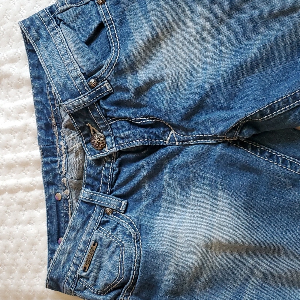 Express Rerock blue Jeans size 2 - Picture 4 of 6